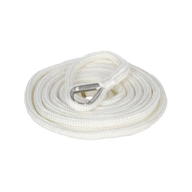 Populaire Plastimo Amarre tressée avec cosse – blanc, 10 mm, longueur 6 m