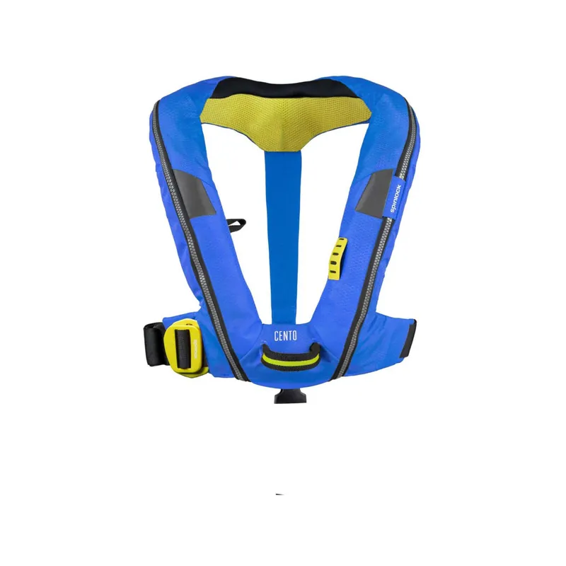 Meilleure Vente Spinlock CENTO Junior 150N gilet de sauvetage automatique bleu