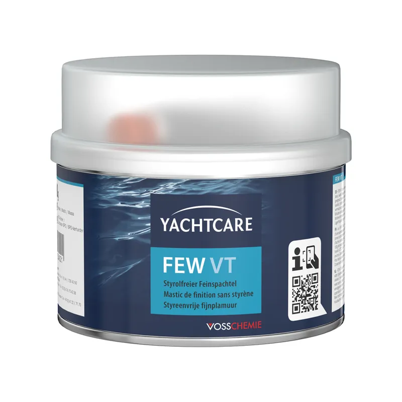 Yachtcare FEW VT Polyester mastic de finition sans styrène blanc - 500g Pas Cher