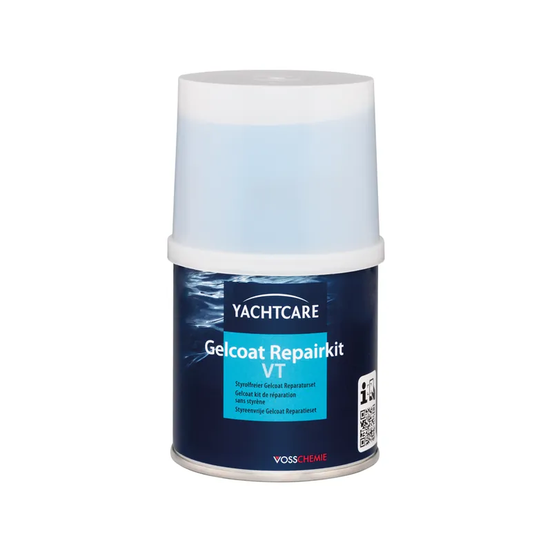 Usine Directe Yachtcare Gelcoat Repair Kit VT kit de réparation sans styrène RAL 9010 blanc pur