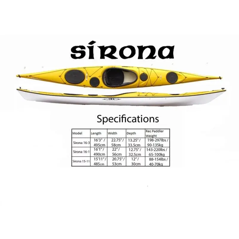 Kayak de mer SIRONA VALLEY Authentique