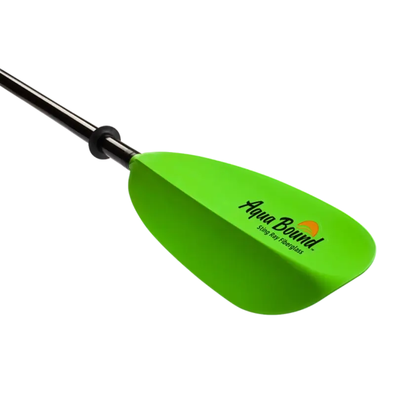 Meilleure Vente Pagaie randonnée mer - Sting Ray Fiberglass Snap 2 parties - AQUA BOUND