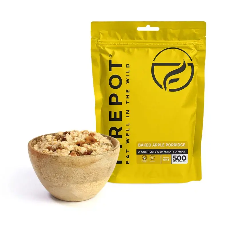 Petit Prix Repas déshydratés - Porridge aux pommes - FIREPOT