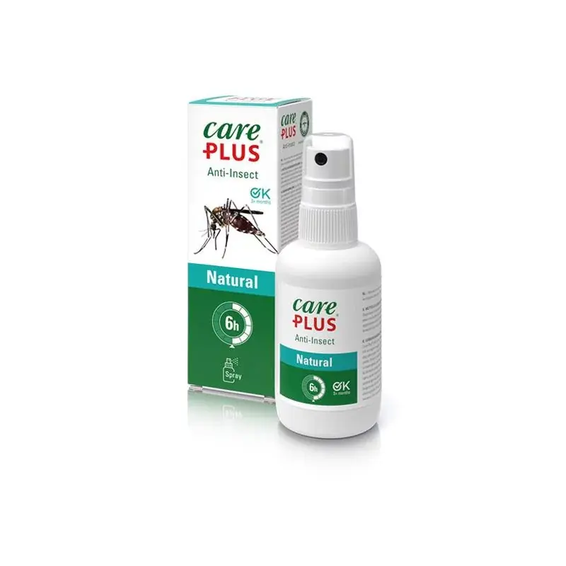Prix Choc Spray répulsif Anti Insectes - Natural Spray Citriodiol 60ml - CARE PLUS