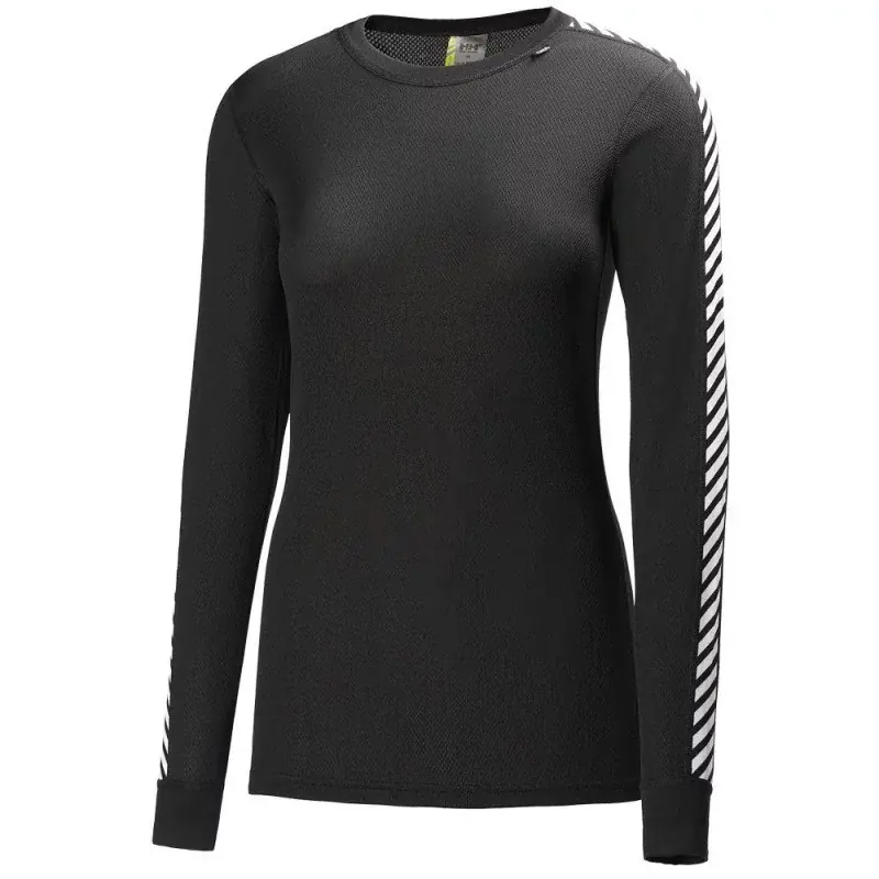 Tee shirt femme LIFA ORIGINAL NOIR (manche longue) HELLY HANSEN Solde