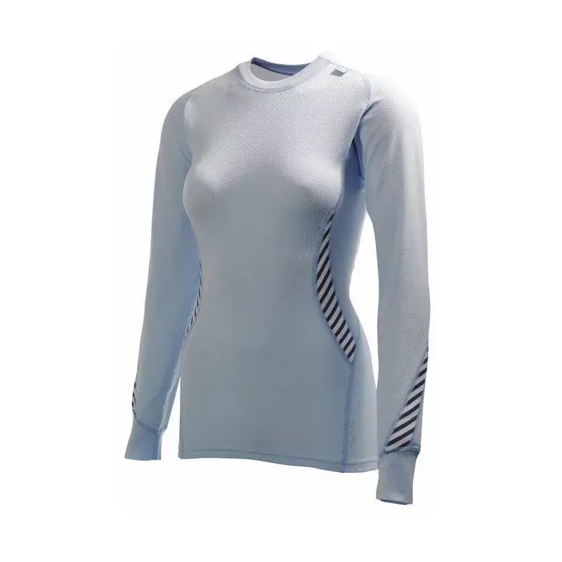 Usine Directe Tee shirt femme LIFA W L/S CREW GLACIER (manche longue) HELLY HANSEN