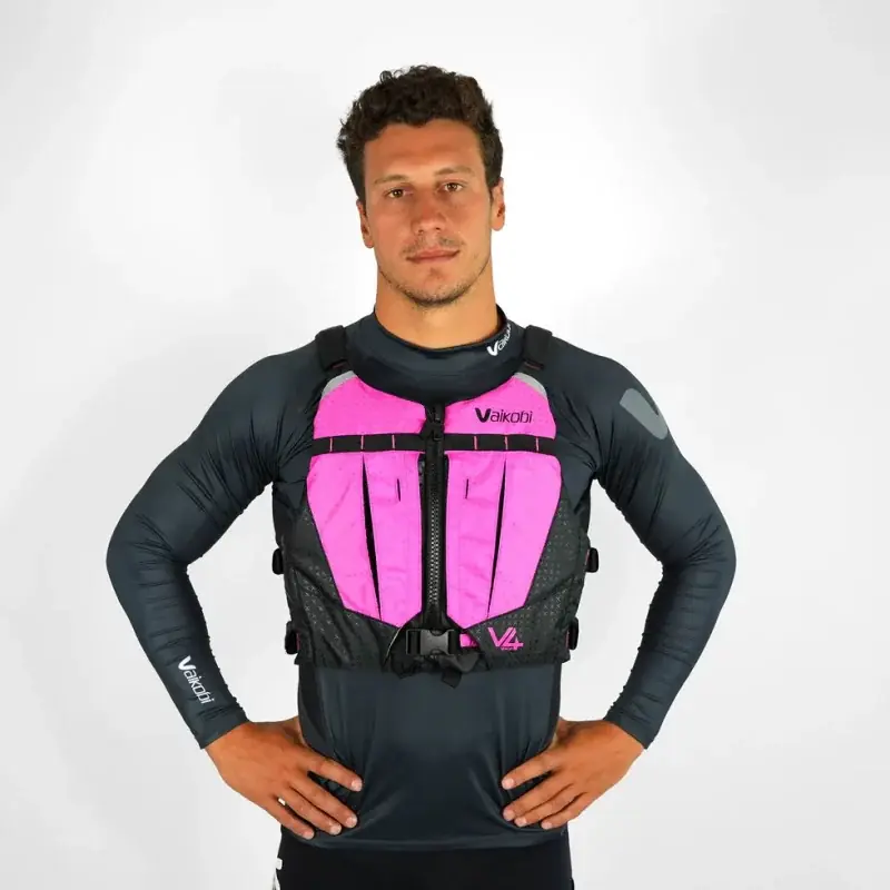 Gilet V4 Ocean Racing Rose - VAIKOBI Must-Have