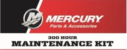 Kit entretien aux 300 hrs moteurs Mercury Retour Gratuit