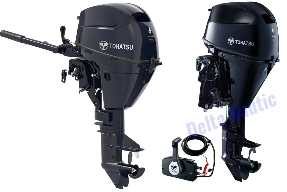 Paiement Sécurisé Moteur hors bord Tohatsu 6cv 4T EFI Bi cylindres