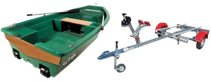 Prix Promo Barque Rapide 2m49 et remorque complète