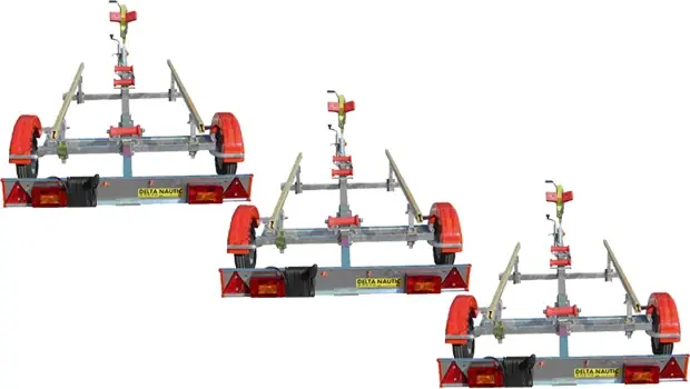 Lot de 3 remorques GT Super Prix