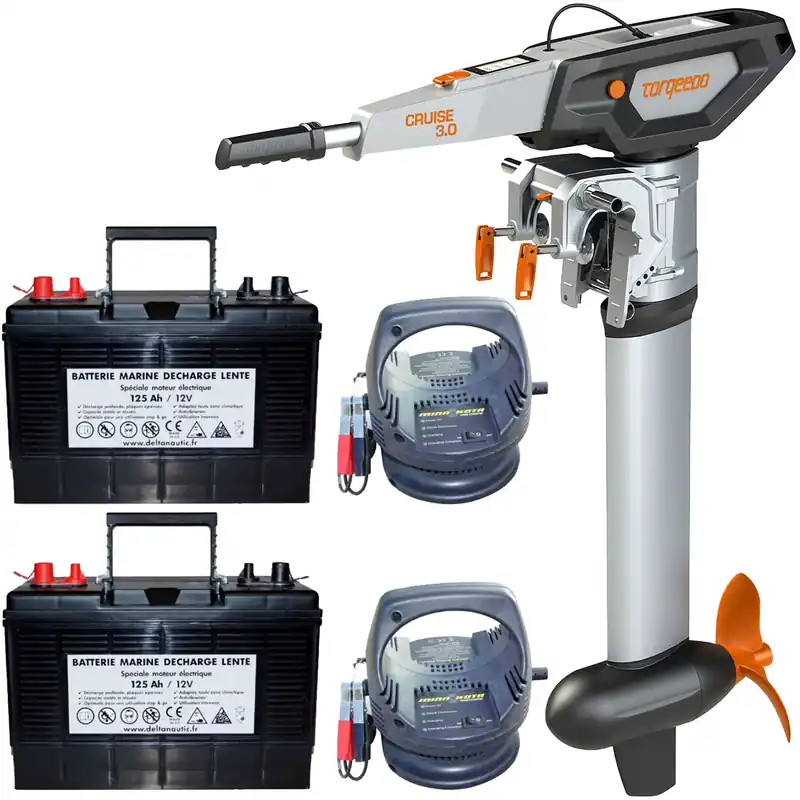 Offre Limitée Pack moteur électrique Torqeedo Cruise 3.0 barre franche