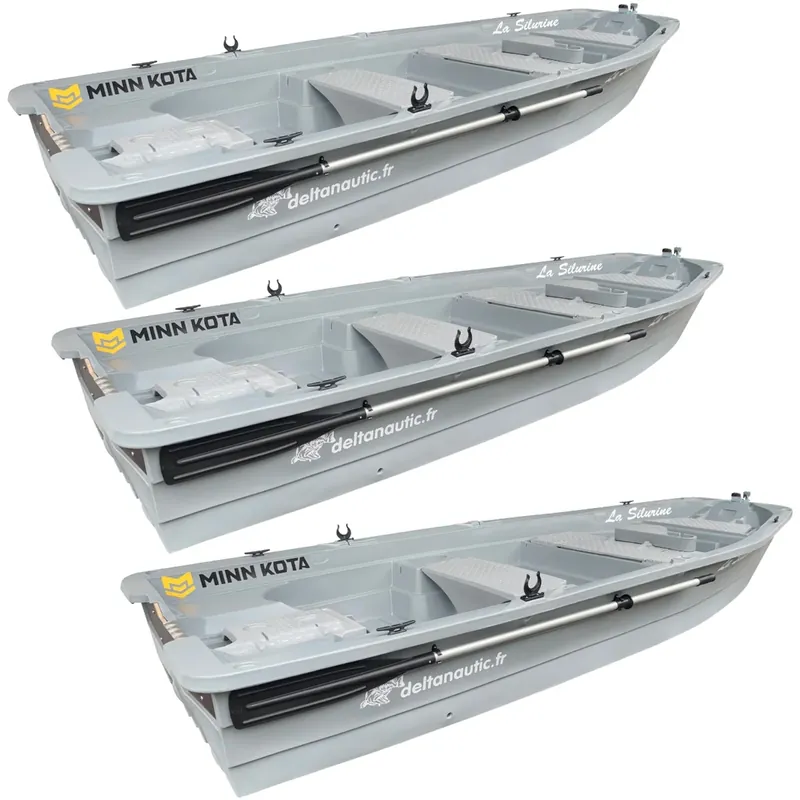 Meilleur Choix Lot de 3 barques Silurine 4m Titanium