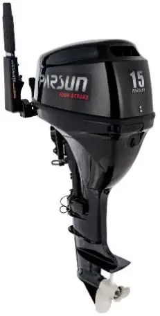 Moteur hors bord Parsun 15CV 4T EFI arbre court démarrage manuel barre franche Commande En Gros
