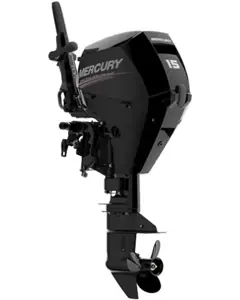 Dernier Modèle Moteur hors bord Mercury 15CV 4T EFI arbre court démarrage électrique barre franche