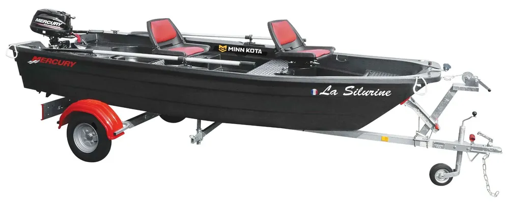 Barque Silurine 4m + hors bord Mercury + remorque en option Certifié