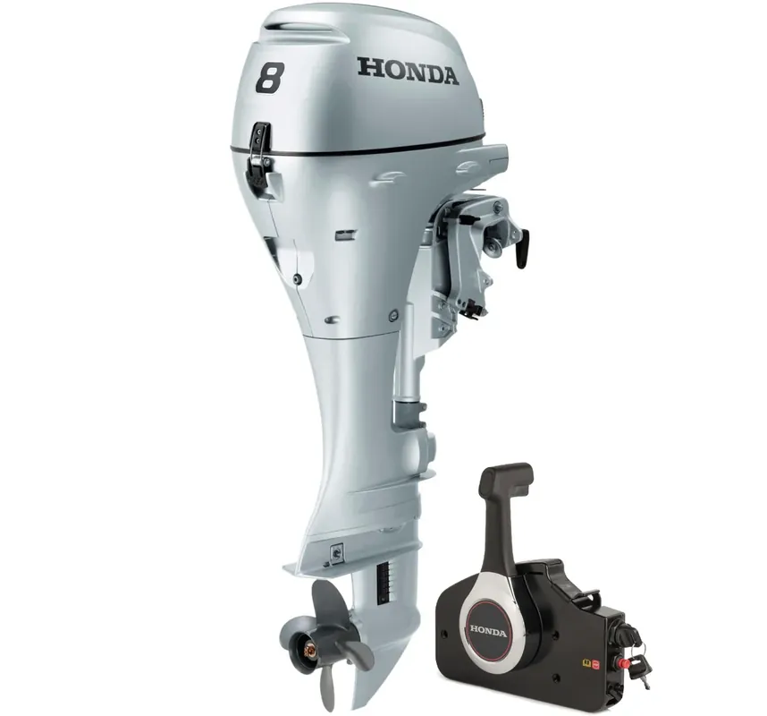Prix Bas Moteur hors bord Honda 8CV 4T commande à distance