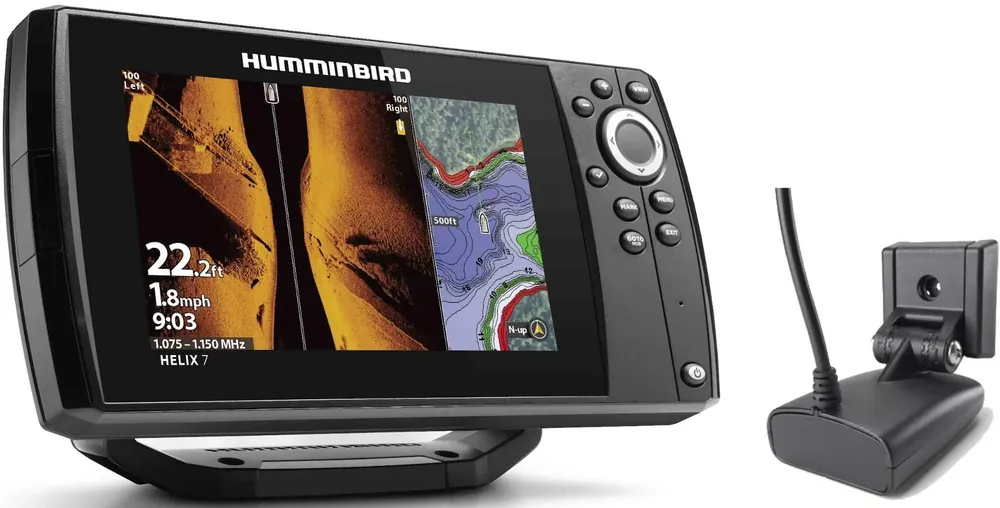 Combiné Echosondeur GPS Traceur de Pêche Humminbird Helix 7 G4 CHIRP MEGA SI Prix Choc