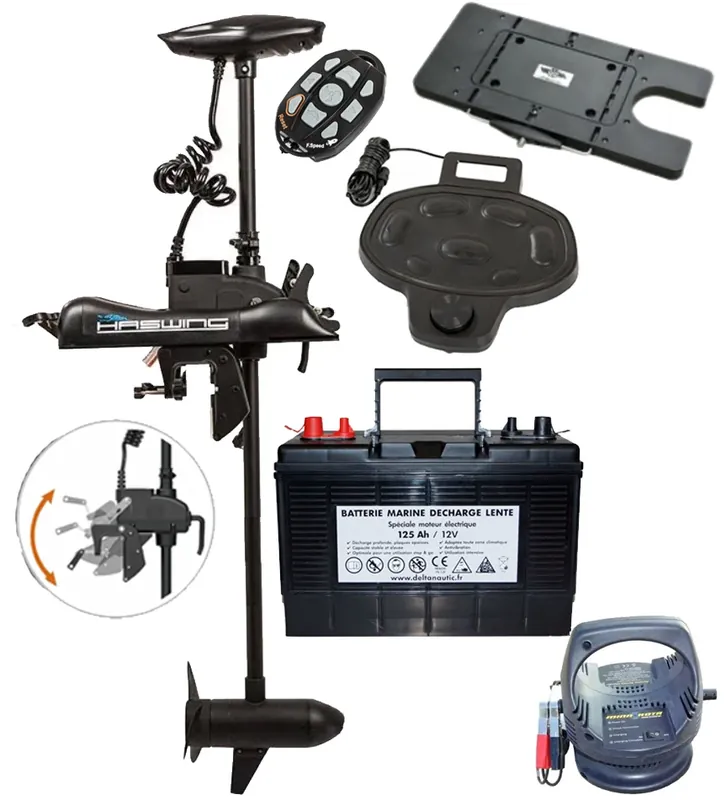 Dernière Chance Pack moteur électrique Haswing Cayman 55lbs