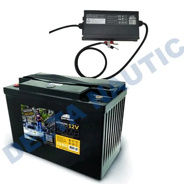 Pack batterie Lithium 12 V 100 AH + Chargeur Offre Spéciale