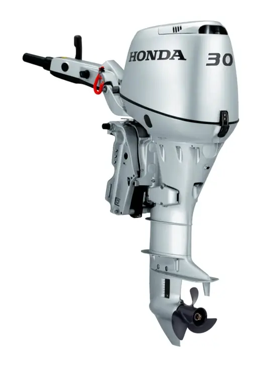 Haute Qualité Moteur hors bord Honda 30CV 4T Barre Franche