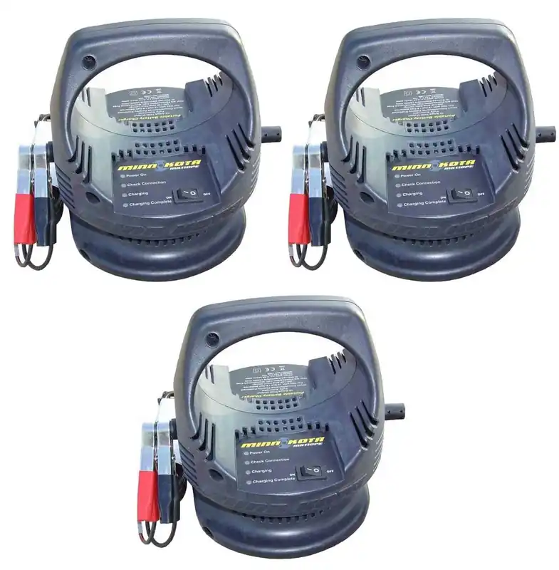 Lot de 3 chargeurs Minn Kota MKP 110 Certifié