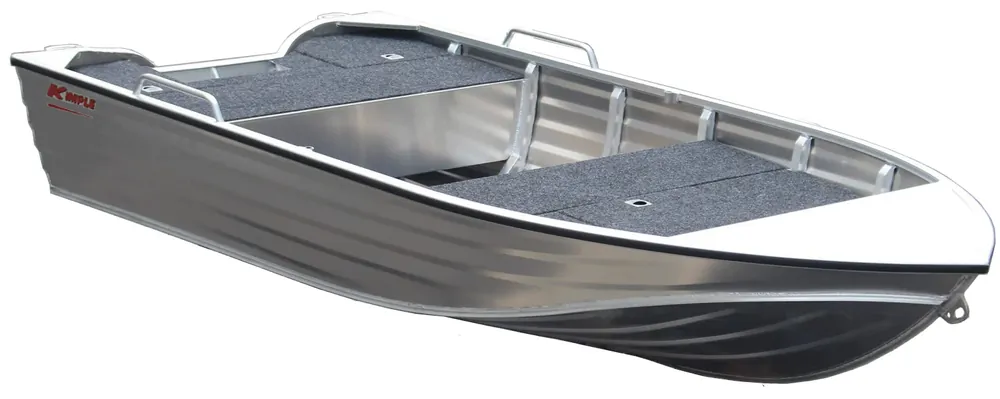 Barque aluminium Kimple Hunter 370M – Bass Boat compact pour la pêche carnassier Petit Prix