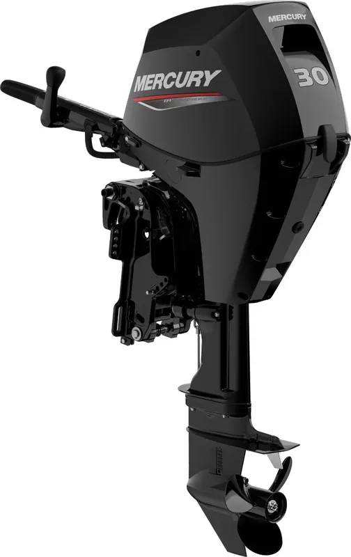 Moteur hors bord Mercury 30CV 4T EFI arbre court démarrage électrique + TRIM barre franche Meilleur Prix