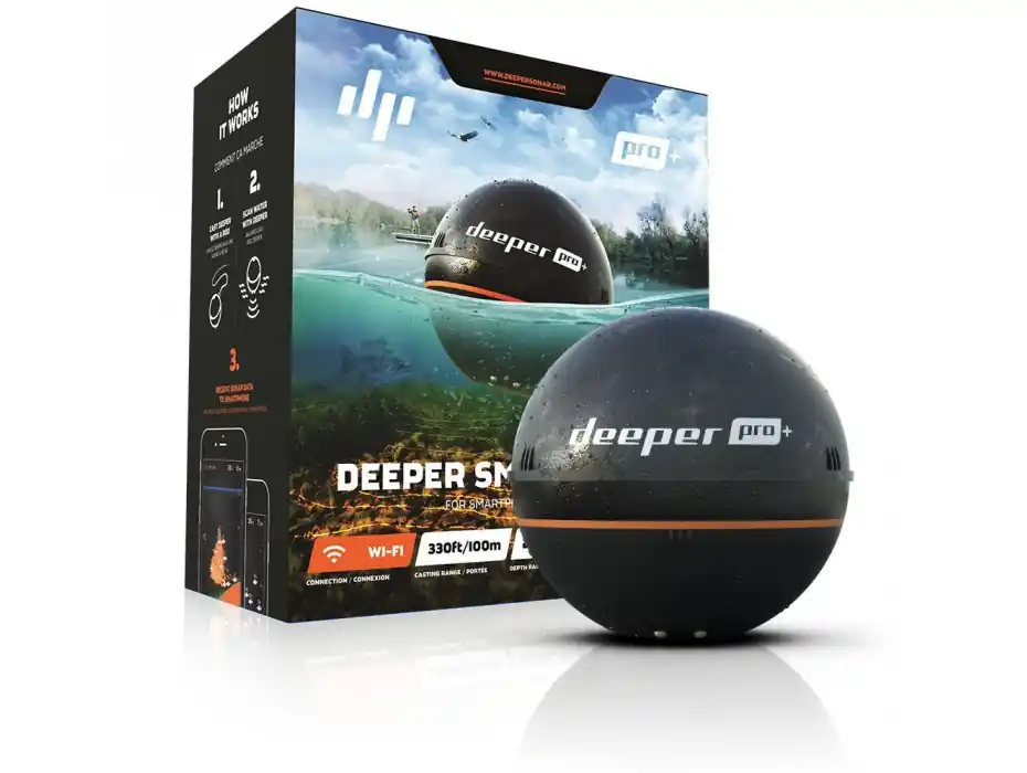 Jusqu'à Épuisement Des Stocks Sondeur portatif Deeper Pro +