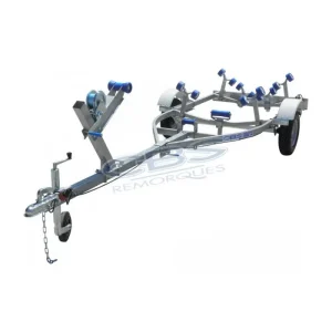 Prix Bas Remorque bateau multirouleaux CBS CU 340 kg