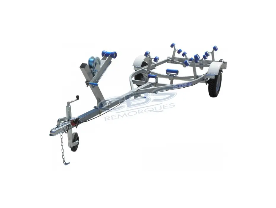 Prix Bas Remorque bateau multirouleaux CBS CU 340 kg