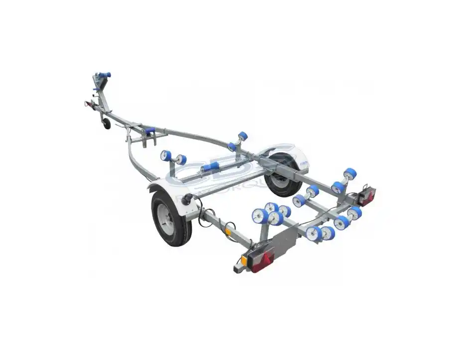 Remorque bateau multirouleaux CBS CU 370 kg Prix Cassé