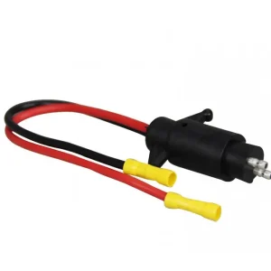 Connecteur mâle 12/24V côté moteur Retour Gratuit