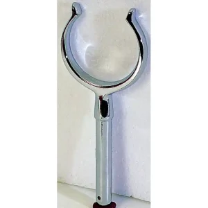 Dame de nage laiton chromé 58 mm, diam 14 mm Satisfait Ou Remboursé