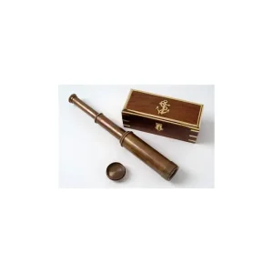 Longue vue dans son coffret en bois Expédition Rapide