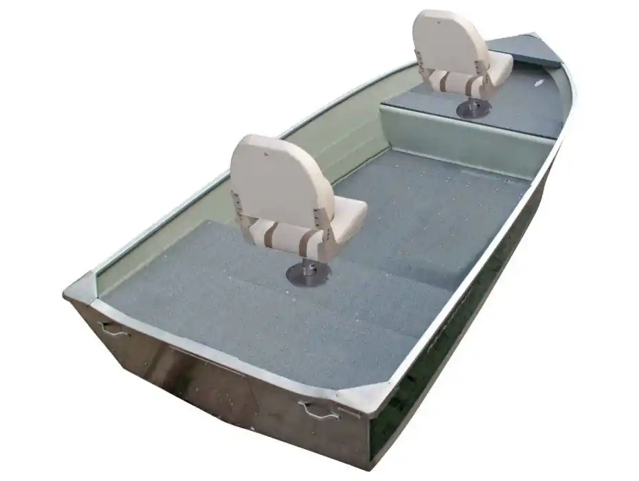 Pas Cher Barque alu marine 400 Fish DLX