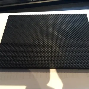 Demi-Plaque polypropylène Noir 10 mm Commander Maintenant