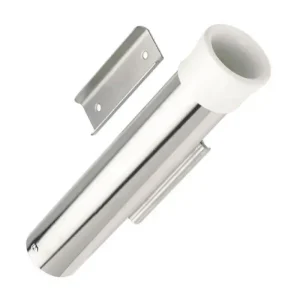 Retour Gratuit Porte-Canne Tangon Inox Fixation à Glissière