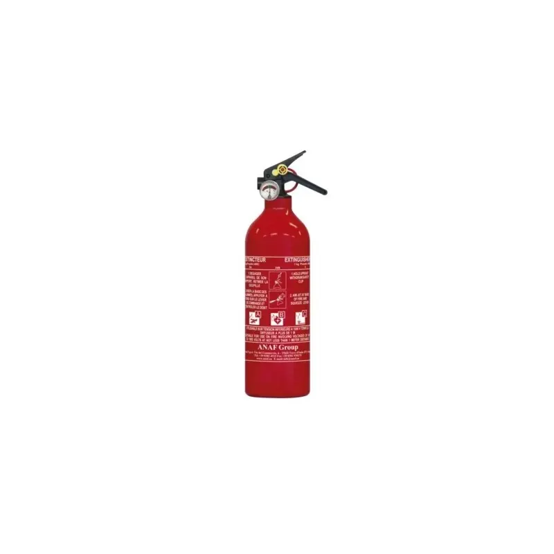Extincteur à poudre ABC - 1 Kg sans manométre Prix Promo