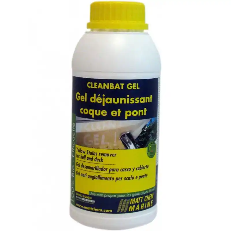 Meilleure Vente CLEANBAT GEL - GEL DEJAUNISSANT GELCOAT ET PEINTURE