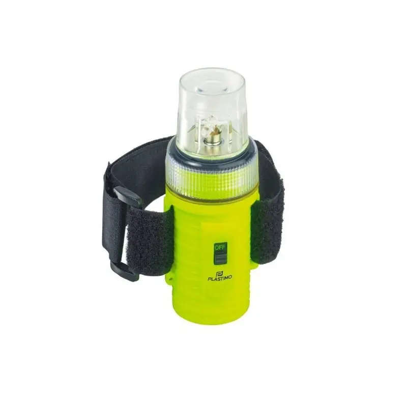 Paiement Sécurisé Lampe flash LED de securite jaune