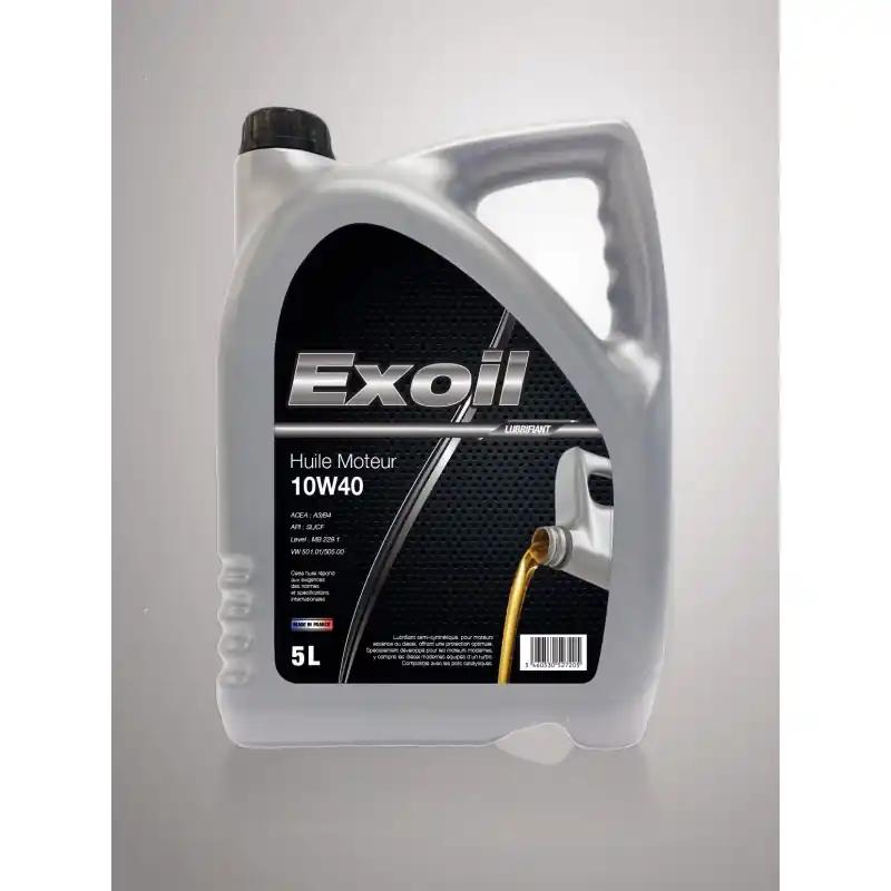 Top Vente Huile Moteur 10W40 - 5 LITRES