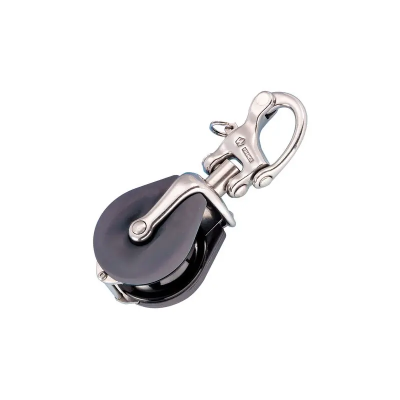 Poulie ouvrante à mousqueton - Cordage max 12 mm Quantité Limitée