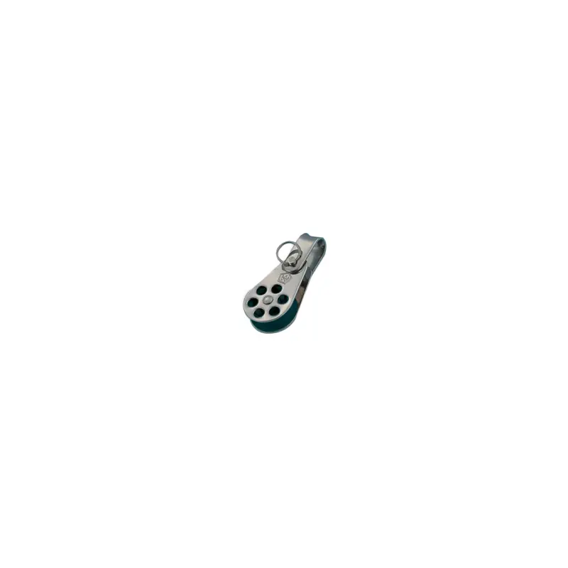 Poulie inox simple - Réa 24 - Axe ringot coinceur Pas Cher