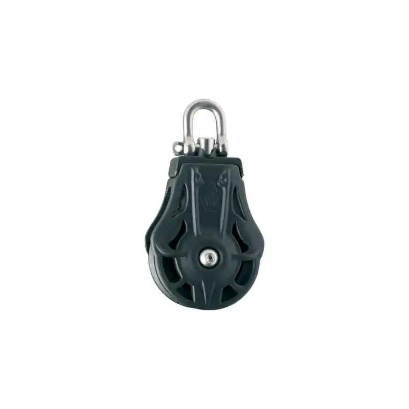 Retour Gratuit Poulie sans billes simple - Réa 35 - Emerillon manille